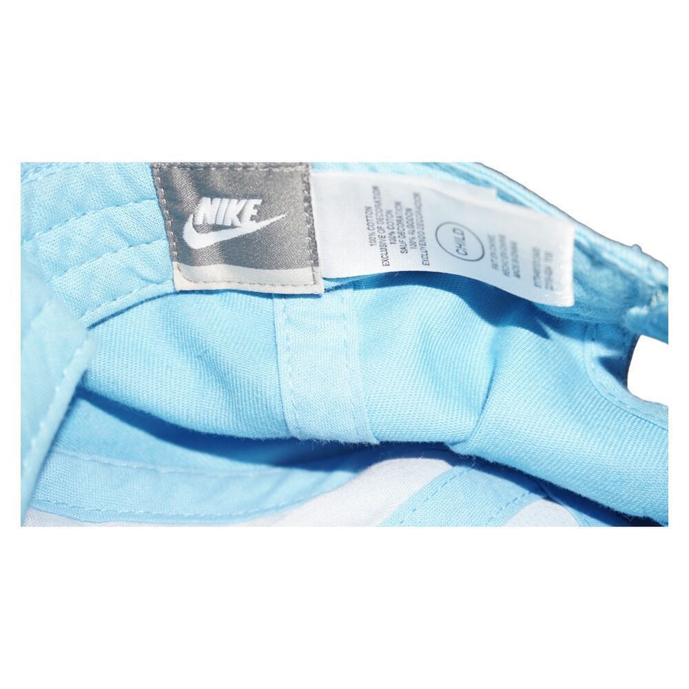 Nike Light Blue Embroidered Swoosh Dad Hat Classic Adjustable Cap Unisex - Picture 5 of 5